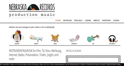 Desktop Screenshot of nebraskarecords.de